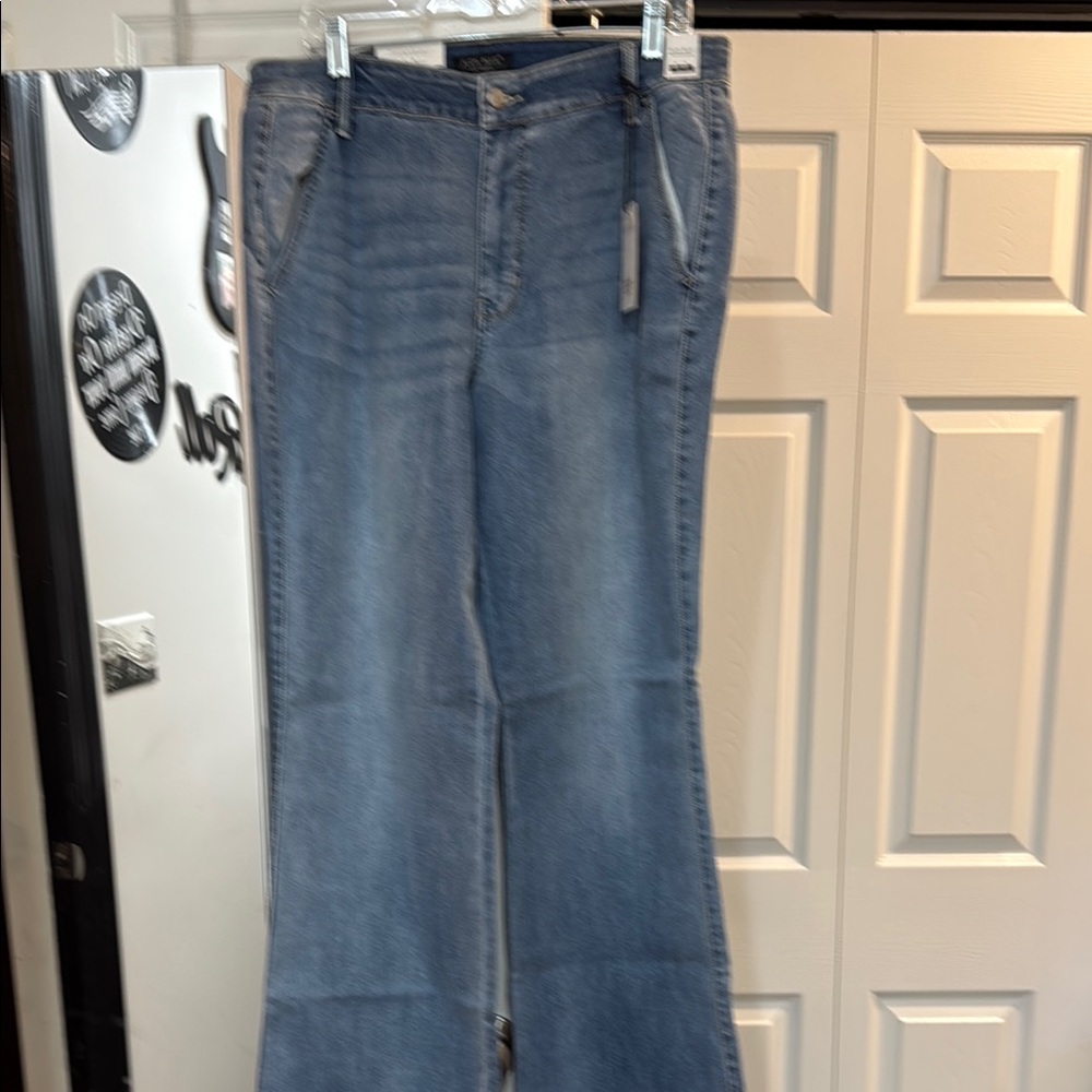 Judy Blue Flared Light Blue Jeans